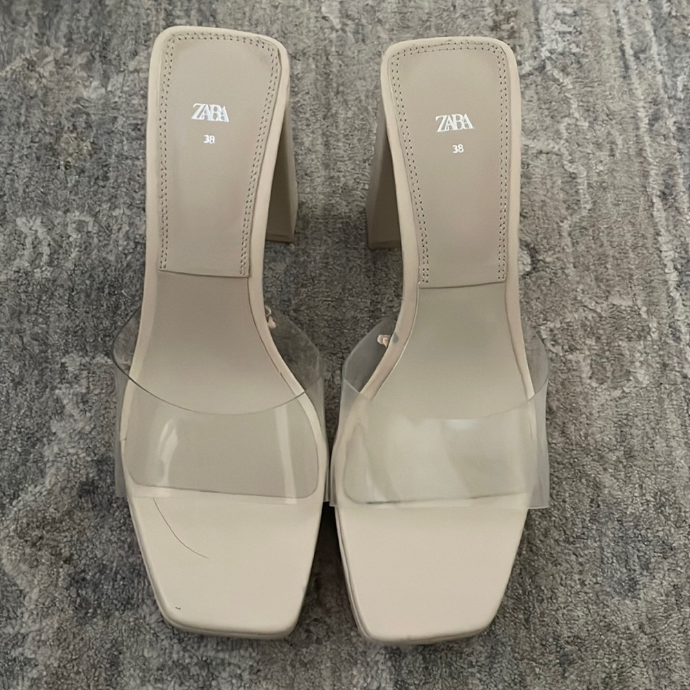 Zara Nude Heels
